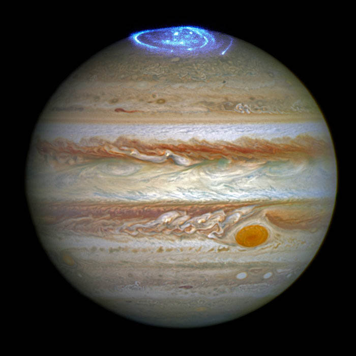 Une Aurore en Ultraviolets sur Jupiter ❤✨